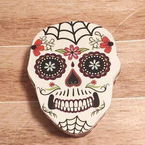 Skull paper gift box halloween birthday muerto creative